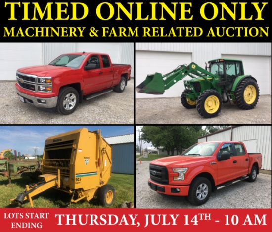 Machinery & Farm Related Auction - Edlen