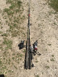 (3) Fishing Poles