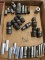 Snap On 1/4 in. Drive sockets, 3/8 drive swivel sockets and misc.