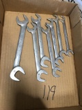 Snap On angle head metric wrenches