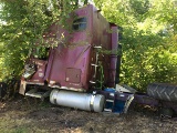 Salvage Freightliner, used motor, trans and rear end in glider kit