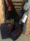 Various suitcases & garmet bags