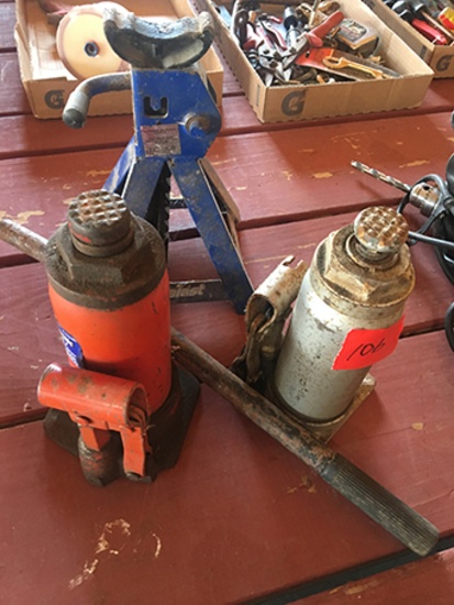 Bottle jacks and stands