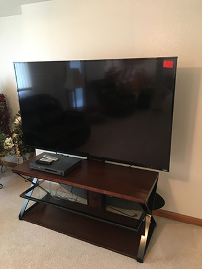 70 in. Vizio HDTV sells complete with stand and DVD player