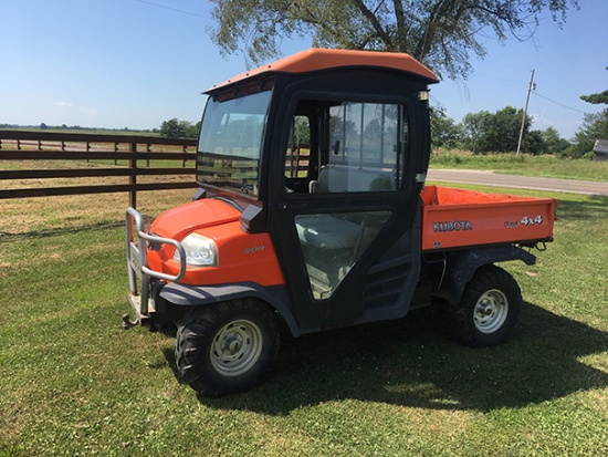 2006 Kubota 900 diesel 4x4, power steering, hyd. dump bed, 1331 hours, cert. of origin