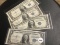 Lot of 5 1935 A,B, E, F, G Silver Certificates