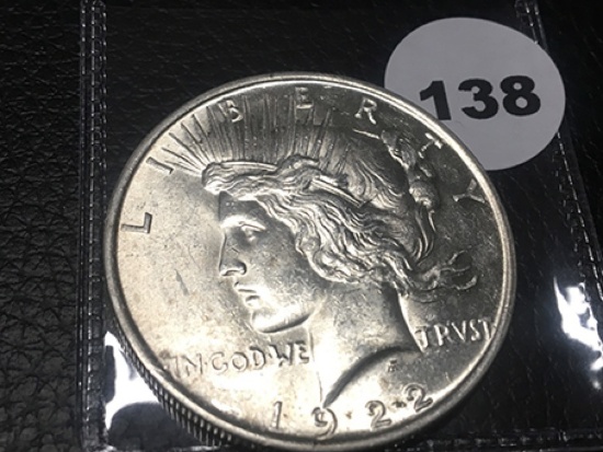 1922 Peace Dollar
