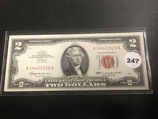 1963 Two Dollar Bill
