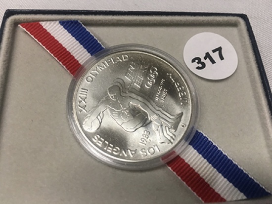 US 1983 Olympic Silver Dollar