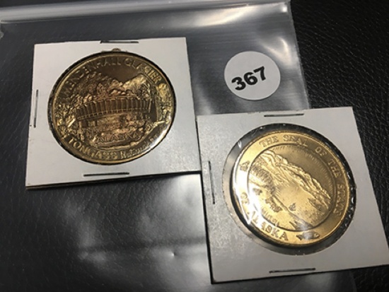 (2) Alaska Medals