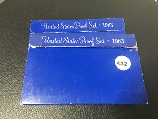 (2)  1983 Proof Sets