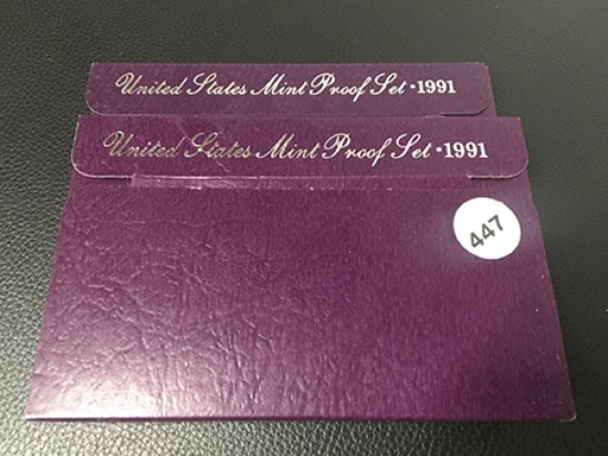 (2) 1991 Proof Sets