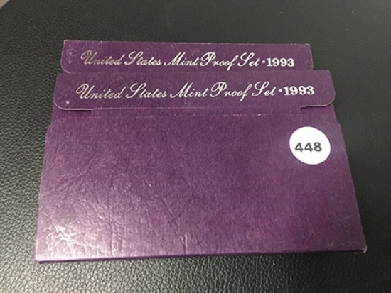 (2) 1993 Proof Sets