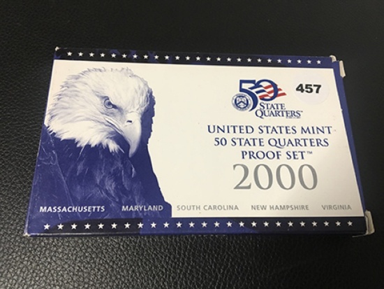 2000 Quarter Proof Set
