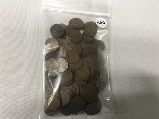 Bag of Assorted 1940's Lincoln Cents