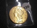 1878-S $20 Gold