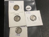 Lot of 4 (1940