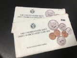 (2) 1989 Mint Sets