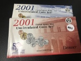2001 P & D Mint Set