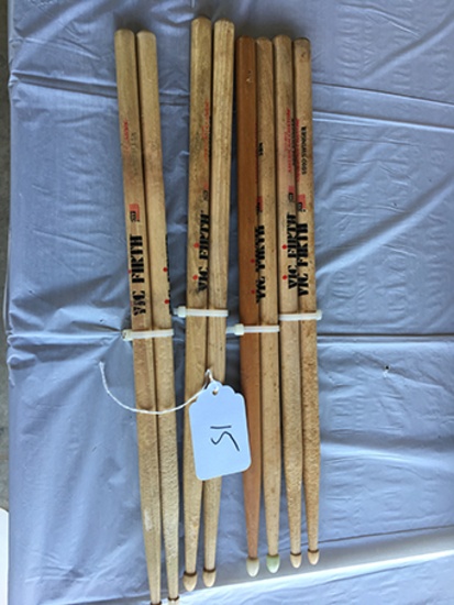 4 pair Vic firth sticks