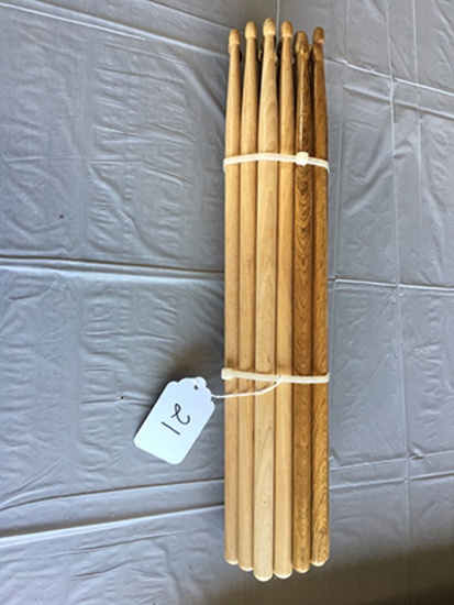 13 pair No Mark Drum Sticks