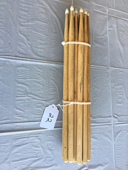 10 pair No Mark Drum Sticks