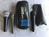 (3) Shure, Electro-Voice & PV Mics