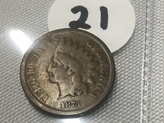 1873 Indian Cent