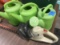 Water cans & Hedge Trimmer