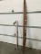 4 ft cutting edge & 6 1/2 ft level