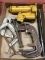 C-Clamps & bottle jack
