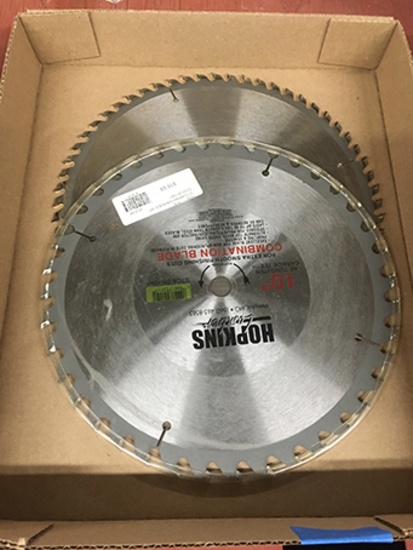 (2) 10 inch Saw Blades