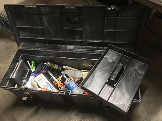 Rubbermaid Storage Box & Misc.