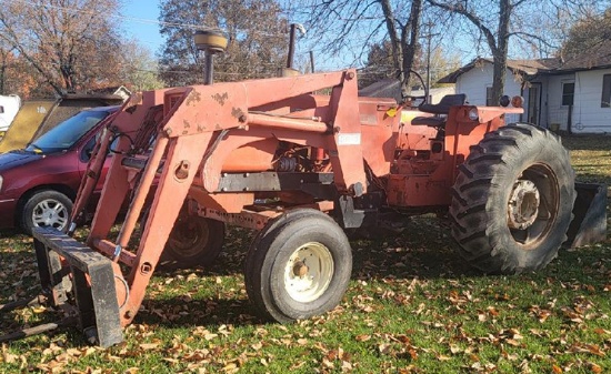 AC 185 Open Station Diesel Tractor, 3 pt, top link, 2 Hyd outlets, 18.4-30 tires