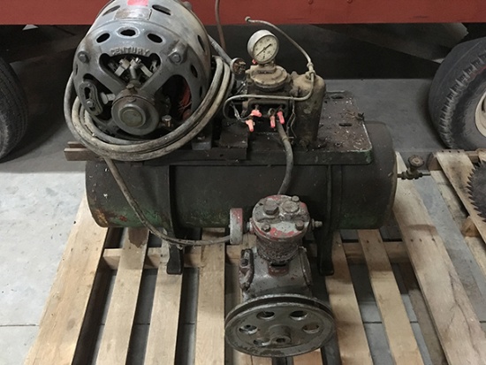 Parts or Salvage Air Comp. Century Motor - Compressor Bad