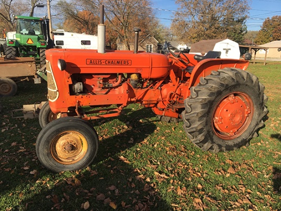 AC D-17 Gas Tractor, W.F. 16.9-28 tires, add on 3pt, runs good
