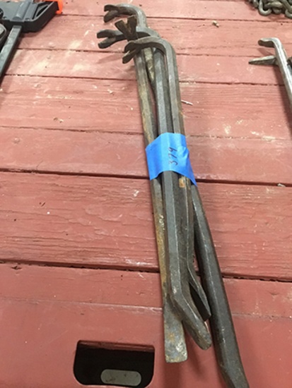 (4) Crow Bars