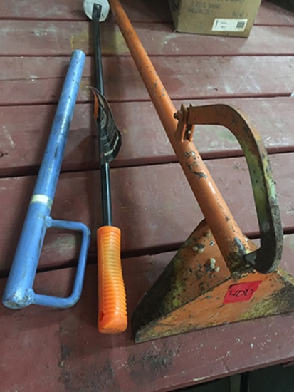 Log Roller, Magnet & Small Post Driver