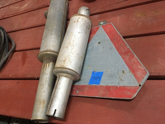 Mufflers, Triangle Sign