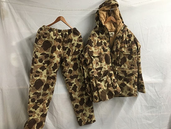 Cabelas Large Coat & Pant Suit