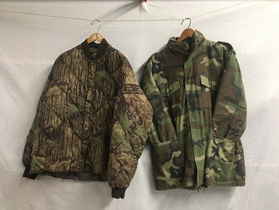 2 Large Coats