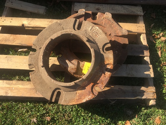 2 Rear weights