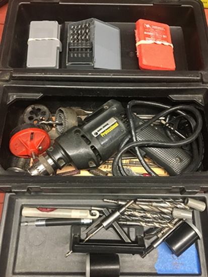 B & D Drill, Hole Saw & Bits