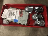 16 X 30 three shelf roll around cart