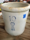 10 gal Blue Ribbon Crock (Solid)