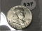 1956 Franklin Half Dollar UNC