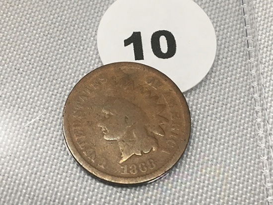 1868 Indian Cent