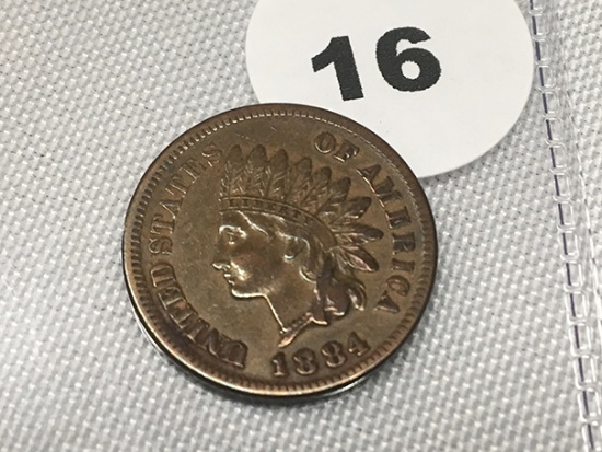 1884 Indian Cent
