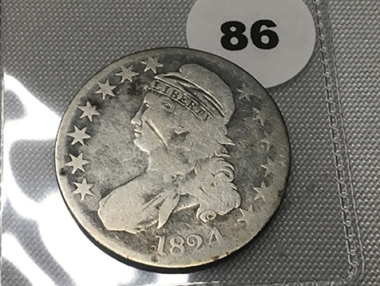 1824/4 Bust Half Dollar