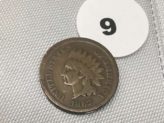 1867 Indian Cent